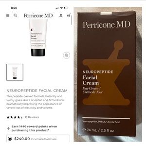 Perricone MD NEUROPEPTIDE FACIAL CREAM 2.5 oz